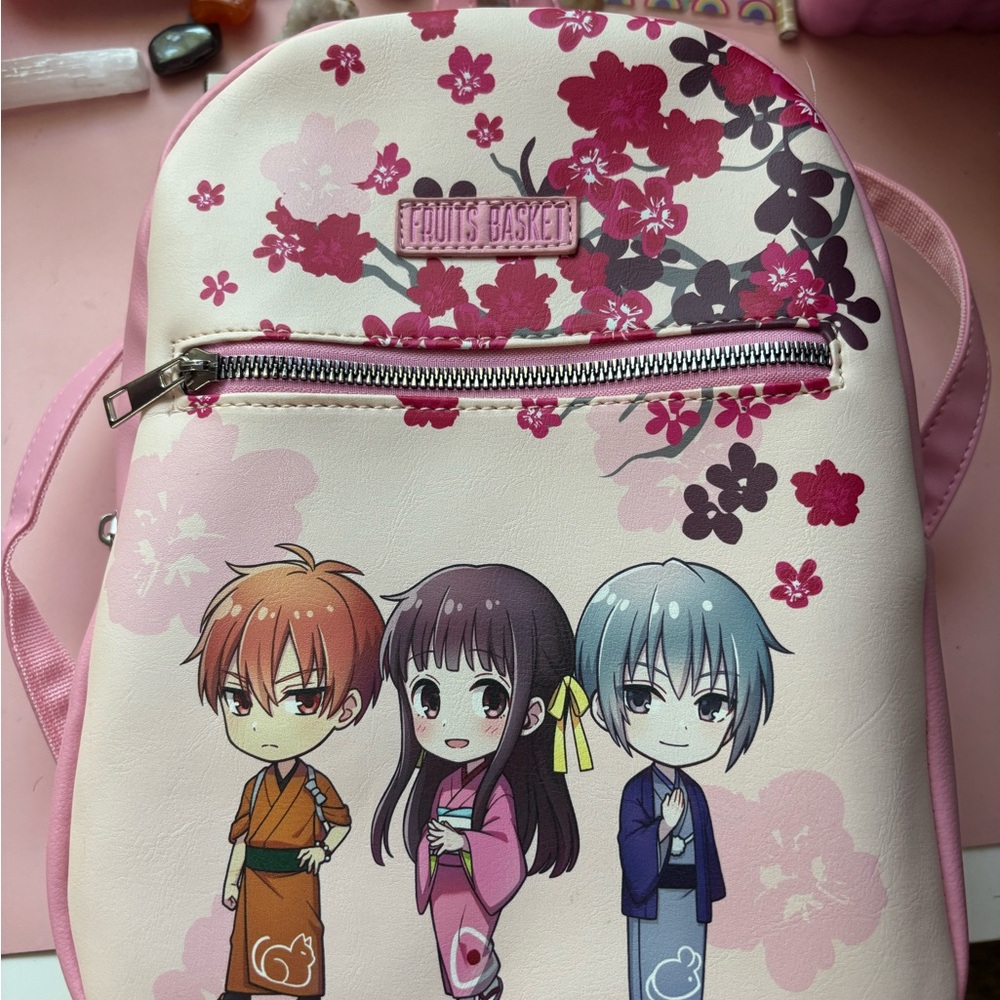 New with tags- Fruits Basket Chibi Anime Mini Bioworld Backpack